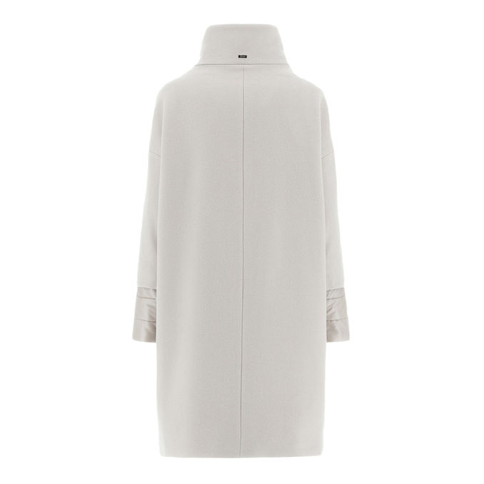 COAT LUXURY WOOL Woman Light Beige