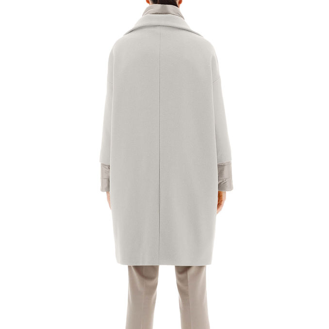 COAT LUXURY WOOL Woman Light Beige