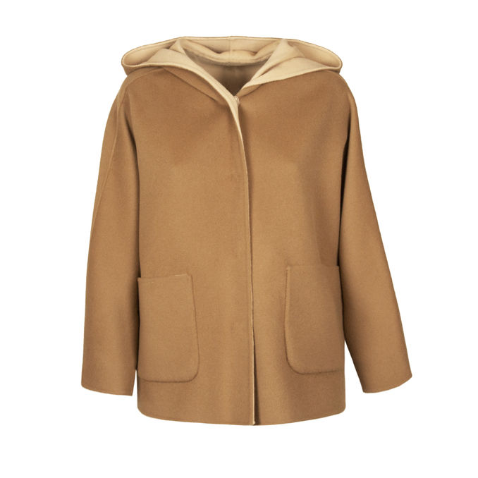 COAT MAGNO Woman Camel Honey