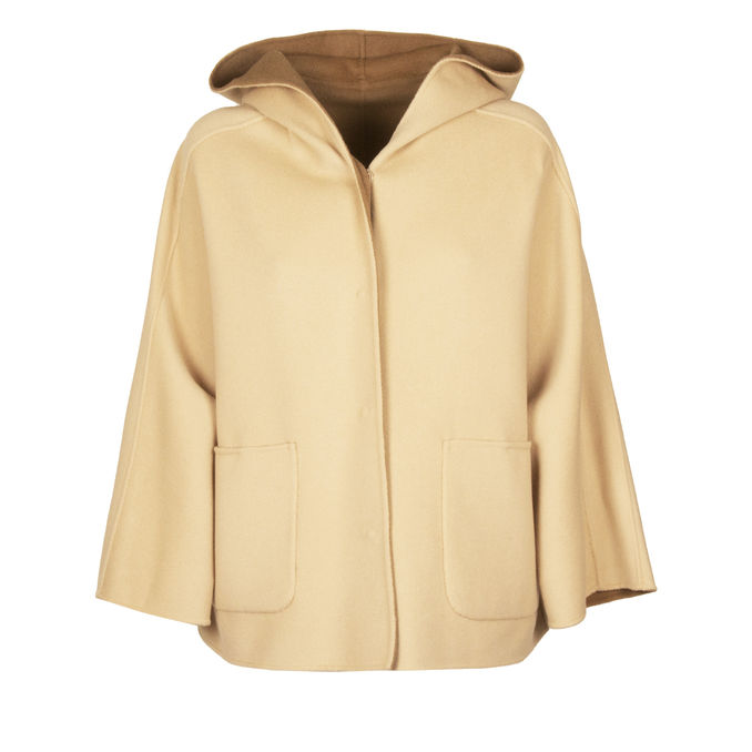 COAT MAGNO Woman Camel Honey