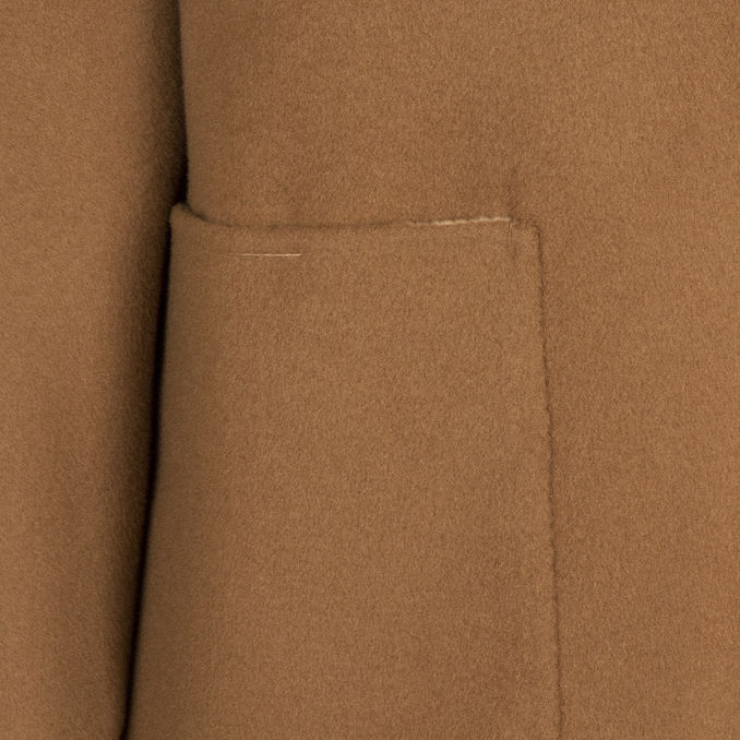 COAT MAGNO Woman Camel Honey