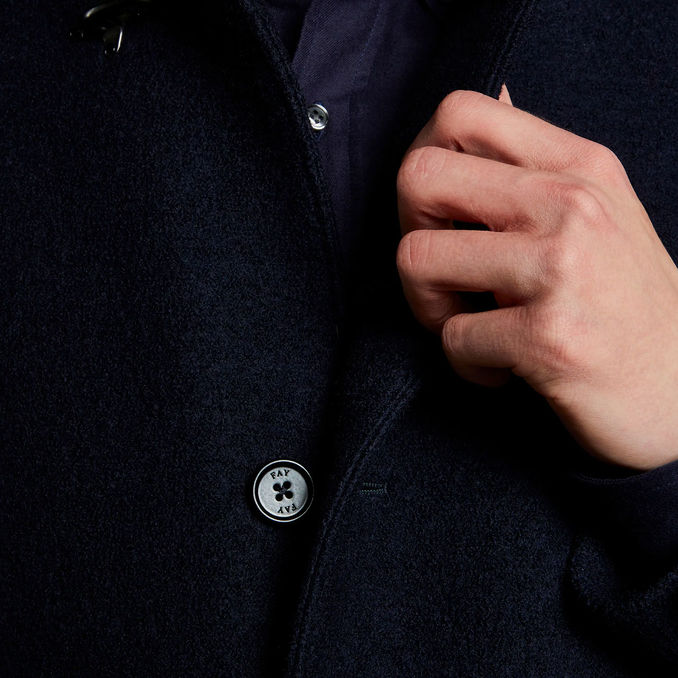 COAT NEW DUTY Man Blue Denim