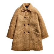 COAT OVER ALPACA AND MOHAIR Woman Cappuccino  COAT OVER ALPACA AND MOHAIR Woman Cappuccino