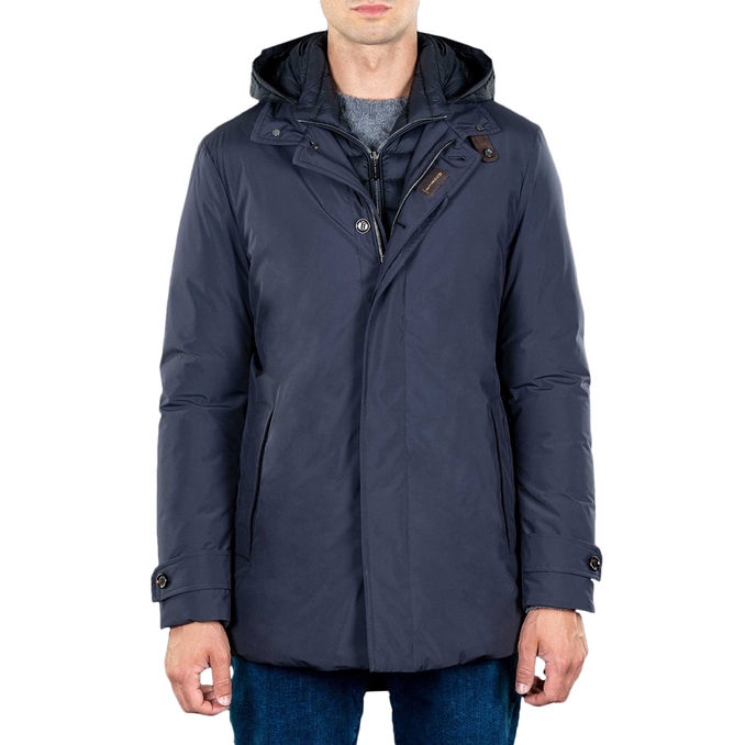 COAT RAFFAELLO Man Blue