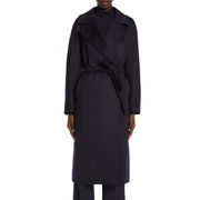 MAX MARA WEEKEND WOOL LONG TEMPERA COAT Woman Cacha