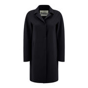 COAT SLIM TECNICAL SCUBA Woman Black COAT SLIM TECNICAL SCUBA Woman Black