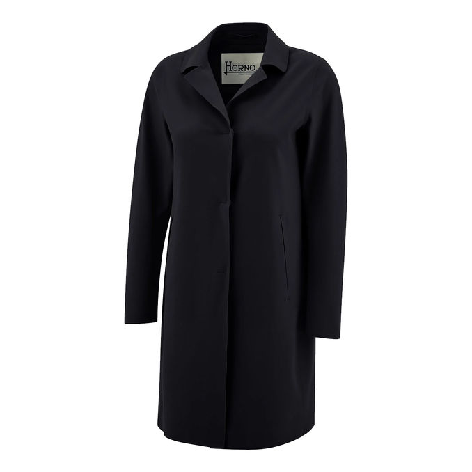 COAT SLIM TECNICAL SCUBA Woman Black