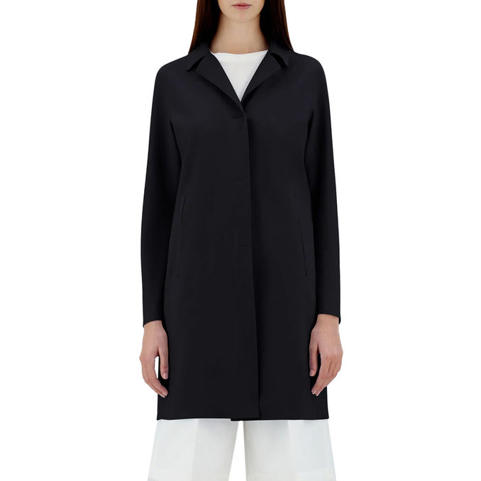 COAT SLIM TECNICAL SCUBA Woman Black