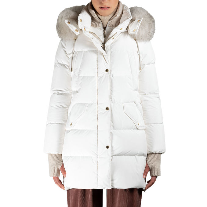 COAT TALASSA-STP Woman Blanc