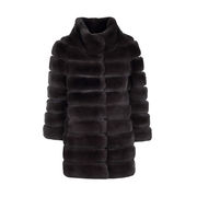 COAT WITH HIGH COLLAR COAT WITH HIGH COLLAR