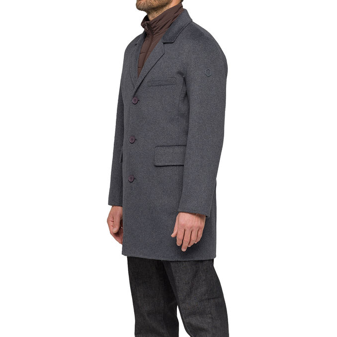 COAT WITH INTERNAL VEST