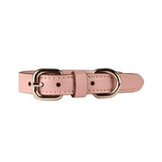 Collare M in pelle Pet Opale Rosa