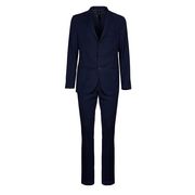 EMPORIO ARMANI SUIT COOL WOOL Man Blue Navy Mascheroni Store