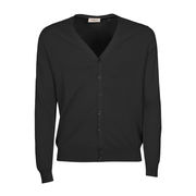 COTTON CARDIGAN Man Black  COTTON CARDIGAN Man Black