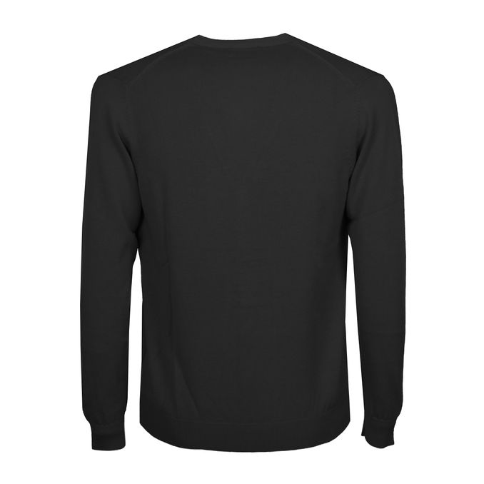 COTTON CARDIGAN Man Black