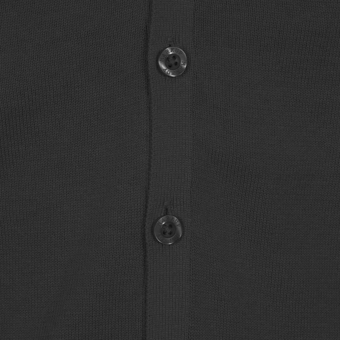 COTTON CARDIGAN Man Black