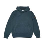 COTTON HOODIE WITH KANGAROO POCKET Kid Verde Bottiglia COTTON HOODIE WITH KANGAROO POCKET Kid Verde Bottiglia