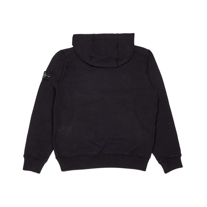 COTTON HOODIE WITH KANGAROO POCKET Kids Black