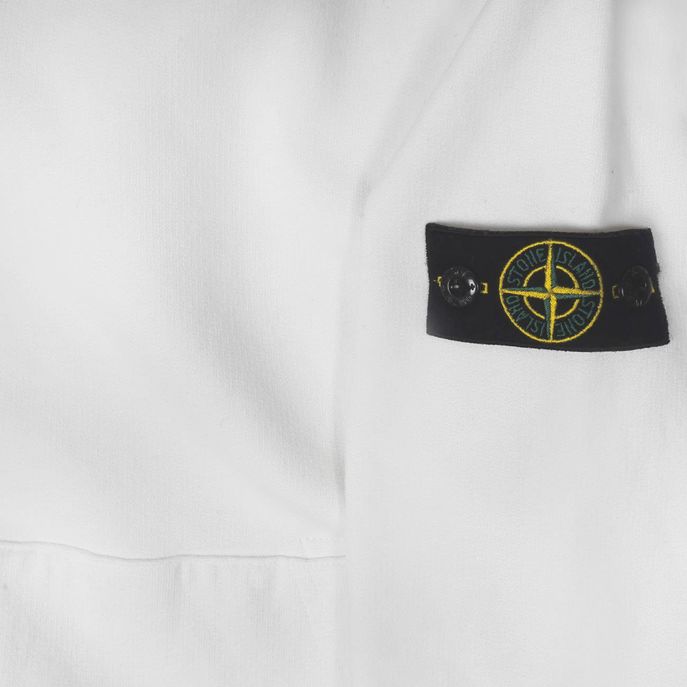 COTTON HOODIE WITH KANGAROO POCKET Kids White