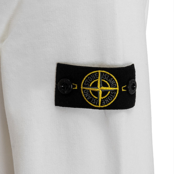 COTTON HOODIE WITH KANGAROO POCKET Kids White