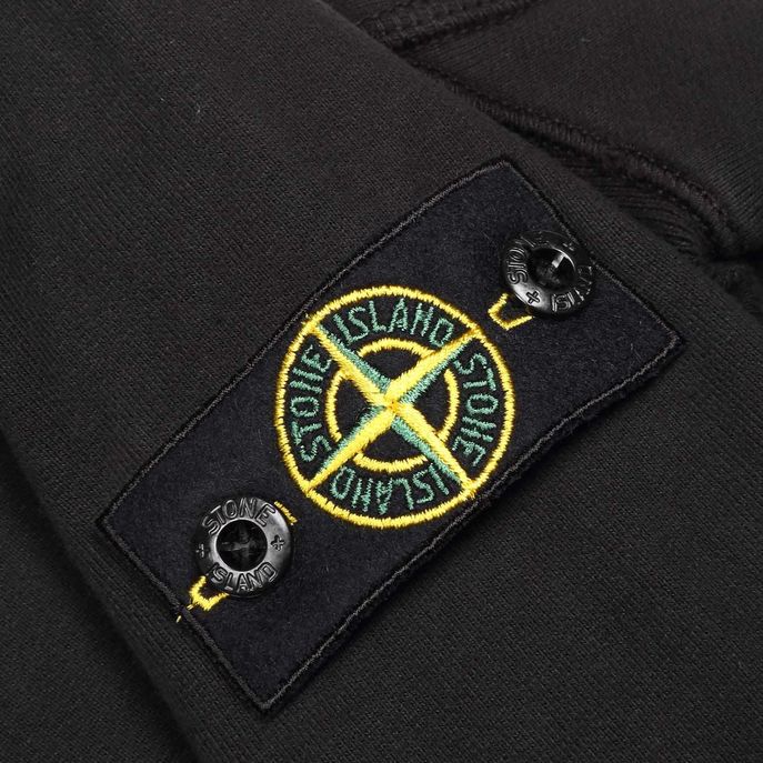 COTTON HOODIE WITH POCKET Kids Black