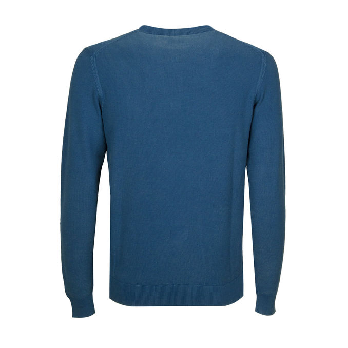 COTTON KNIT Man Bluette