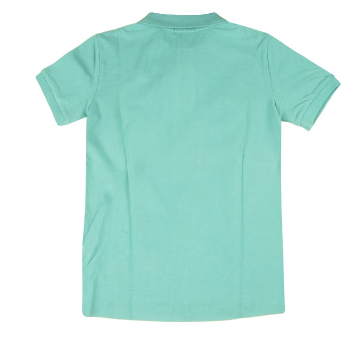 COTTON POLO Kid Turquoise