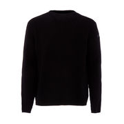 COTTON RIBBED TURTLENECK Man Black COTTON RIBBED TURTLENECK Man Black