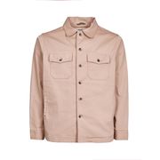 COTTON SHIRT JACKET Man Taupe COTTON SHIRT JACKET Man Taupe