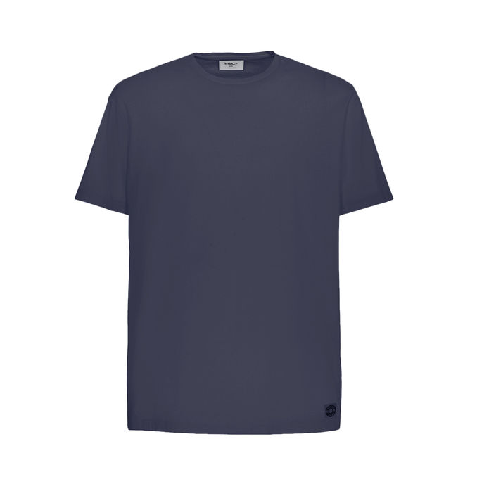 COTTON T-SHIRT Man Blue 