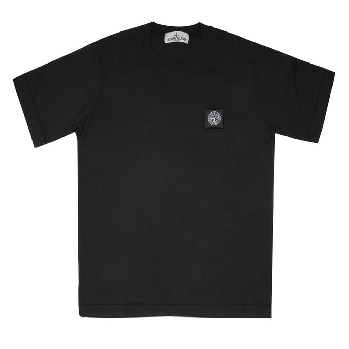 COTTON T-SHIRT WITH MINI LABEL Kids Black