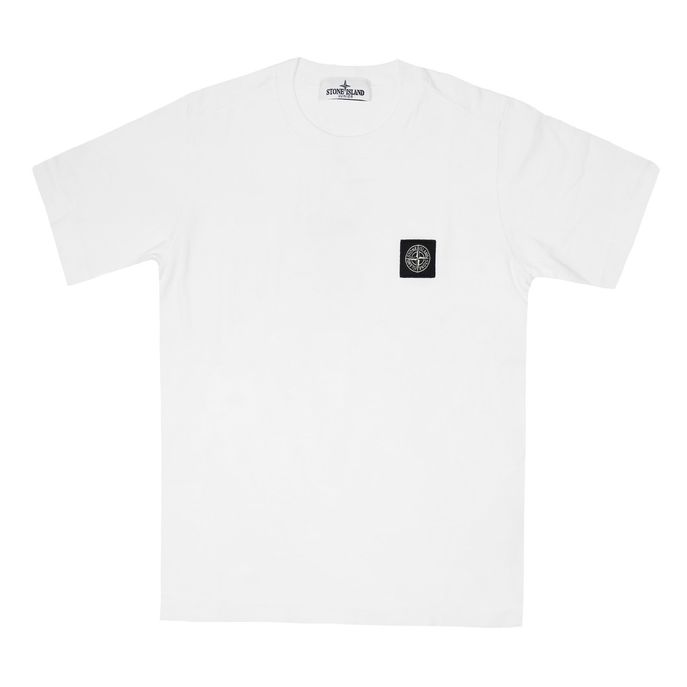 COTTON T-SHIRT WITH MINI LABEL Kids White