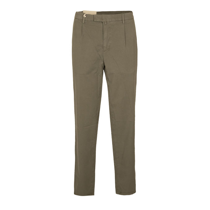 COTTON TROUSERS Man Green