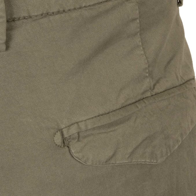COTTON TROUSERS Man Green
