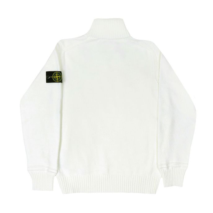COTTON TURTLE NECK JUMPER Kids White