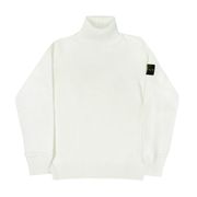 COTTON TURTLE NECK JUMPER Kids White COTTON TURTLE NECK JUMPER Kids White