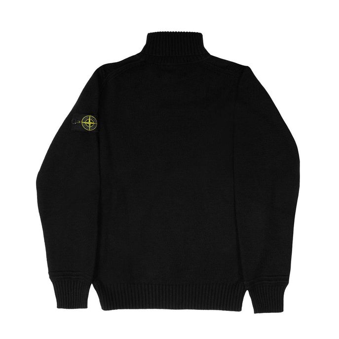 COTTON TURTLE NECK PULL JUMPER Kids Black