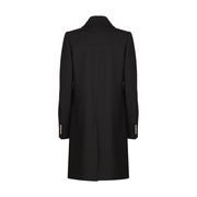 MAX MARA STUDIO ZENIT COAT WITH HIGH NECK Woman Black | Mascheroni