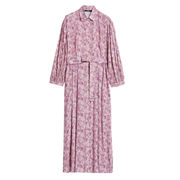 CREPE VISCOSE SAILING DRESS Woman Pretty Flower CREPE VISCOSE SAILING DRESS Woman Pretty Flower