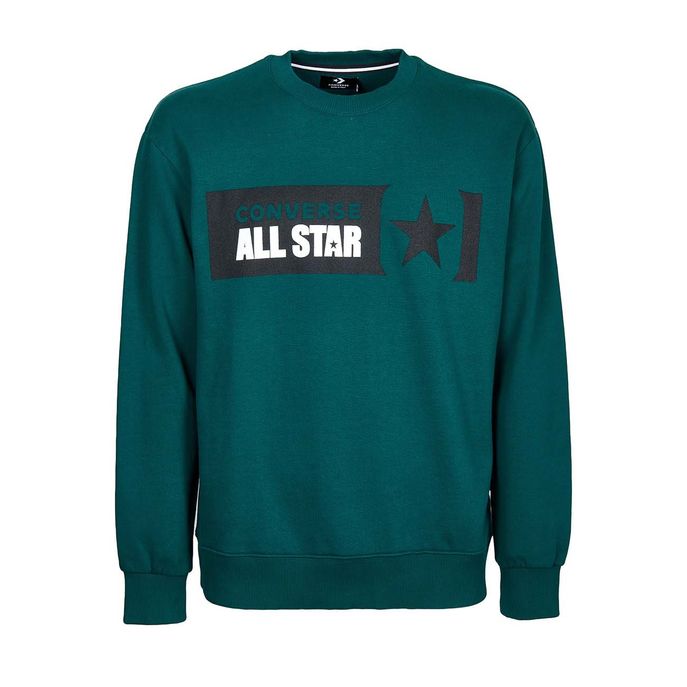 green converse sweatshirt