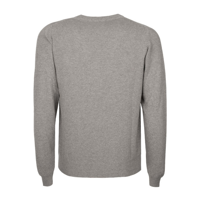 CREW NECK PULLOVER Unisex Ash Melange