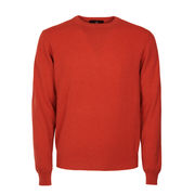 CREW NECK PULLOVER Unisex Red Melange CREW NECK PULLOVER Unisex Red Melange