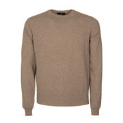 CREW NECK PULLOVER Unisex Taupe Melange CREW NECK PULLOVER Unisex Taupe Melange