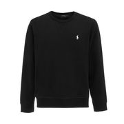 CREW NECK SWEATSHIRT IN TECHNICAL FABRIC Man Black CREW NECK SWEATSHIRT IN TECHNICAL FABRIC Man Black