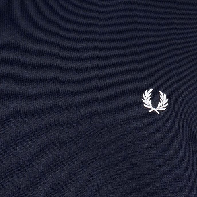 CREW NECK SWEATSHIRT WITH CONTRAST TRIM Man Blue