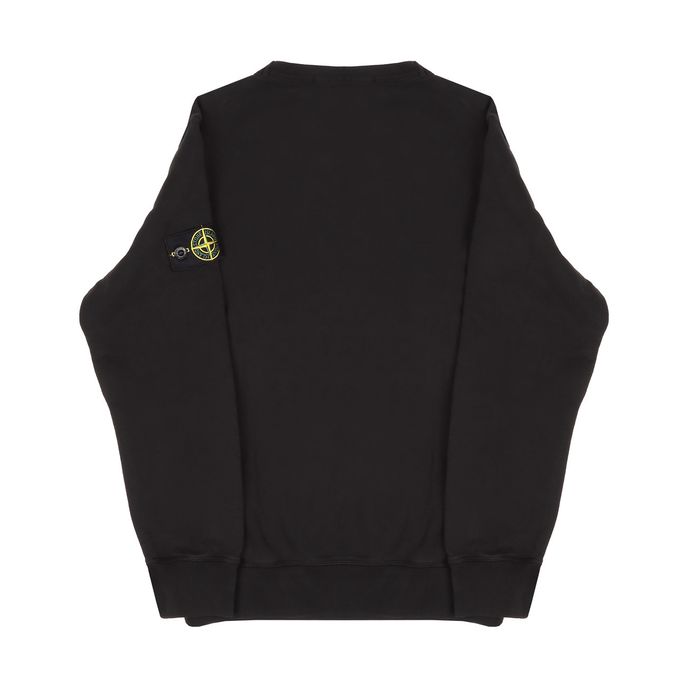 CREW NECK SWEATSHIRT WITH DOUBLE ZIP POCKET Kids Black