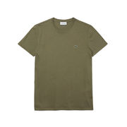 CREW NECK T-SHIRT IN PIMA COTTON JERSEY Man Olive Green CREW NECK T-SHIRT IN PIMA COTTON JERSEY Man Olive Green