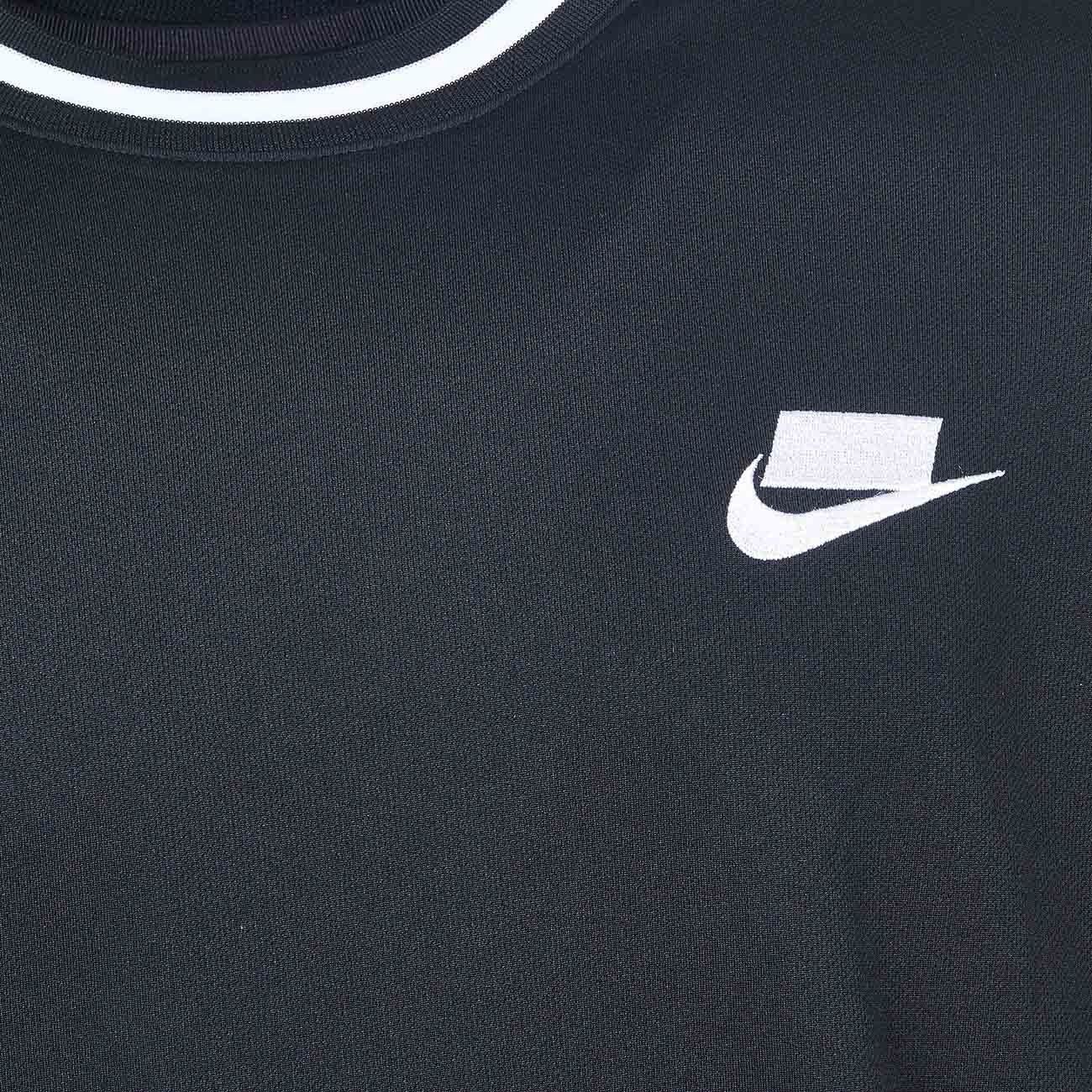 NIKE CREW-NECK T-SHIRT WITH CHECK PRINT 