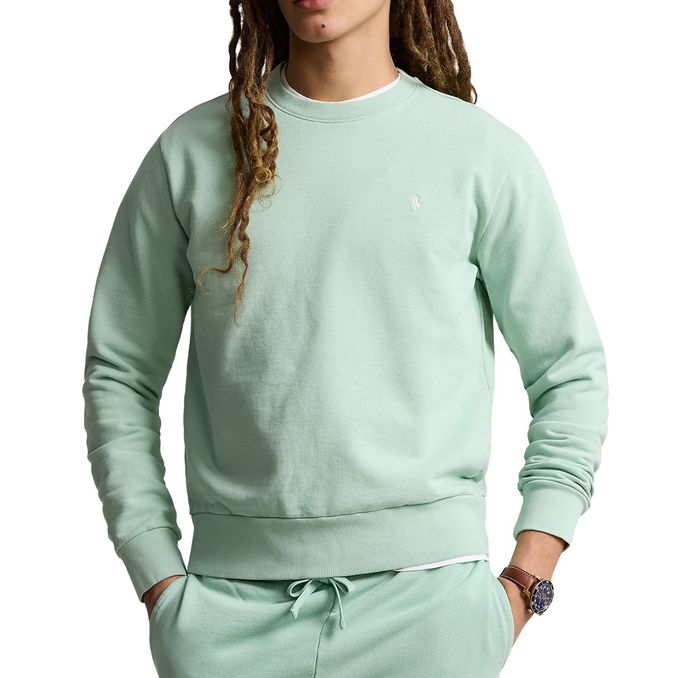 CREWNECK SWEATSHIRT Men Celadon