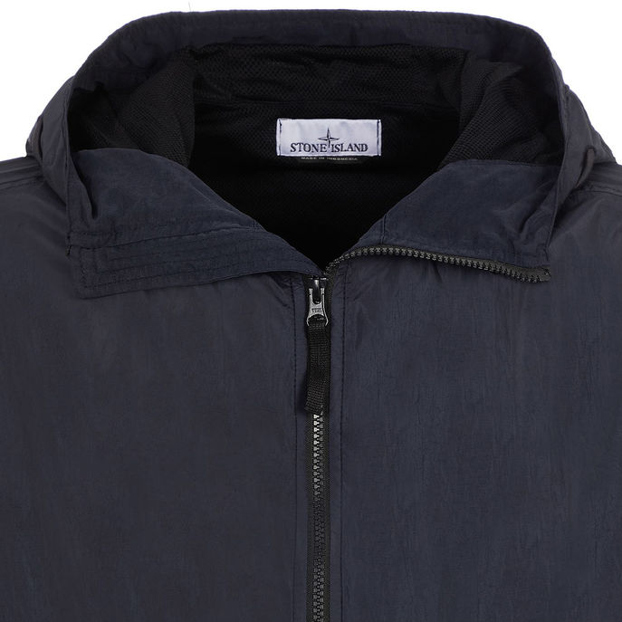 CRINCLE JACKET Man Navy Blue